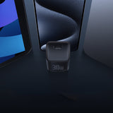 Baseus GaN5S 30W EU USB-C Wall Charger - Black