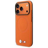 BMW M FW Metal Logo MagSafe Case til iPhone 17 Pro Max - Orange