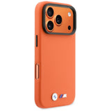 BMW M Metal Logo MagSafe Case til iPhone 17 Pro - Orange