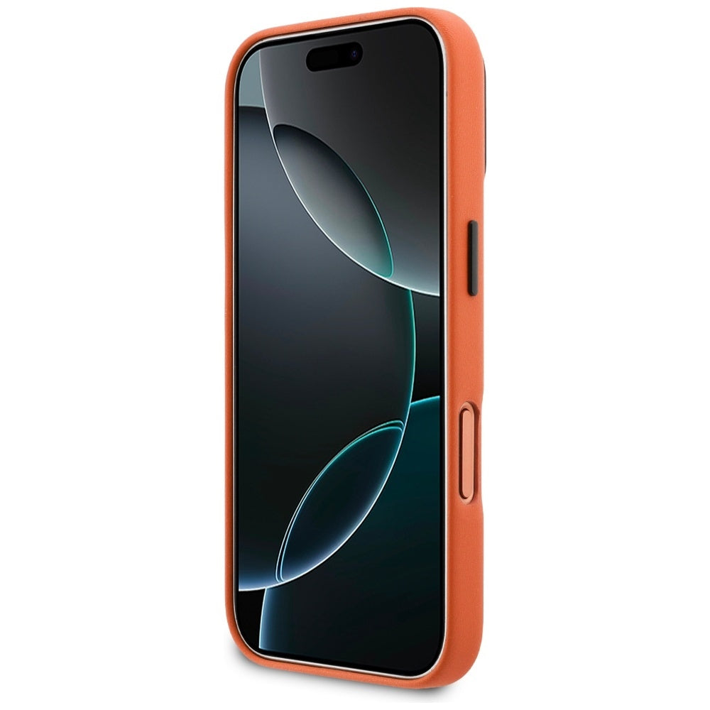 BMW M Metal Logo MagSafe Case til iPhone 17 Pro - Orange