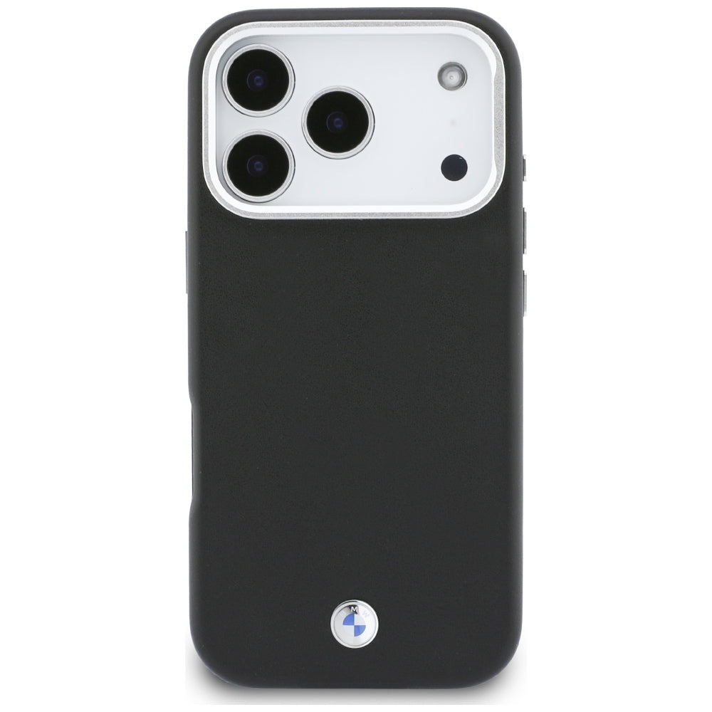 BMW M Sign Metal Logo MagSafe Case til iPhone 17 Pro - sort