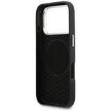 BMW M Sign Metal Logo MagSafe Case til iPhone 17 Pro - sort