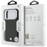 BMW M Sign Metal Logo MagSafe Case til iPhone 17 Pro - sort