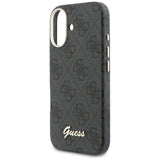 Guess 4G Script MagSafe-hylster til iPhone 17 - sort