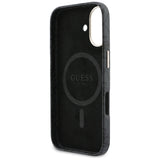 Guess 4G Script MagSafe-hylster til iPhone 17 - sort