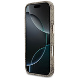 Guess 4G Script MagSafe Case til iPhone 17 Pro Max - Brunt