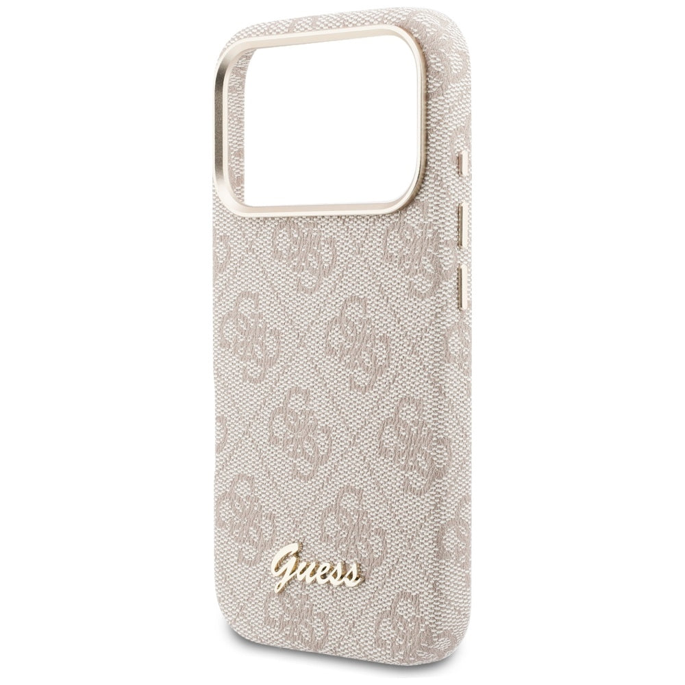 Guess 4G Script MagSafe Case til iPhone 17 Pro Max - Pink