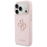 Guess FW Resin Logo Case til iPhone 17 Pro Max - Pink