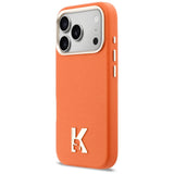 Karl Lagerfeld Karl Head Logo MagSafe Case til iPhone 17 Pro Max - Orange