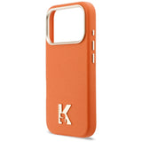 Karl Lagerfeld Karl Head Logo MagSafe Case til iPhone 17 Pro Max - Orange