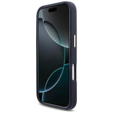 Karl Lagerfeld Karl Head Logo MagSafe Case til iPhone 17 Pro - Blå