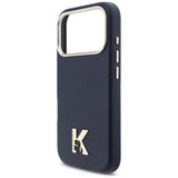 Karl Lagerfeld Karl Head Logo MagSafe Case til iPhone 17 Pro - Blå