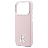 Karl Lagerfeld Karl Head Logo MagSafe Case til iPhone 17 Pro - Pink