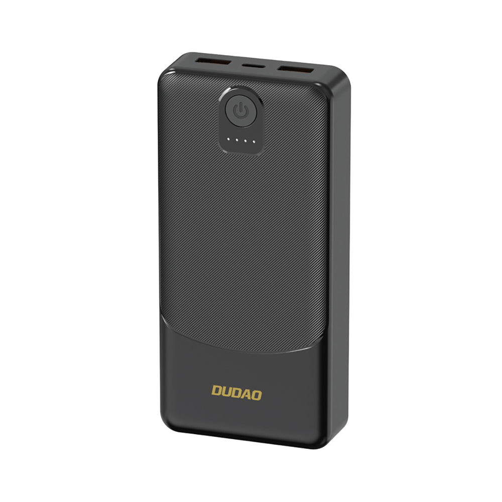 Dudao K10Pro Power Bank 2.4A 20000mAh 2 x USB-A - sort