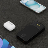 Dudao K10Pro Power Bank 2.4A 20000mAh 2 x USB-A - sort