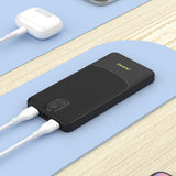 Dudao K10Pro Power Bank 2.4A 20000mAh 2 x USB-A - sort