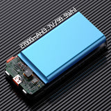 Dudao K15Max 30000mAh PD 22.5W Powerbank med USB-C og Lightning Kabler - Hvid