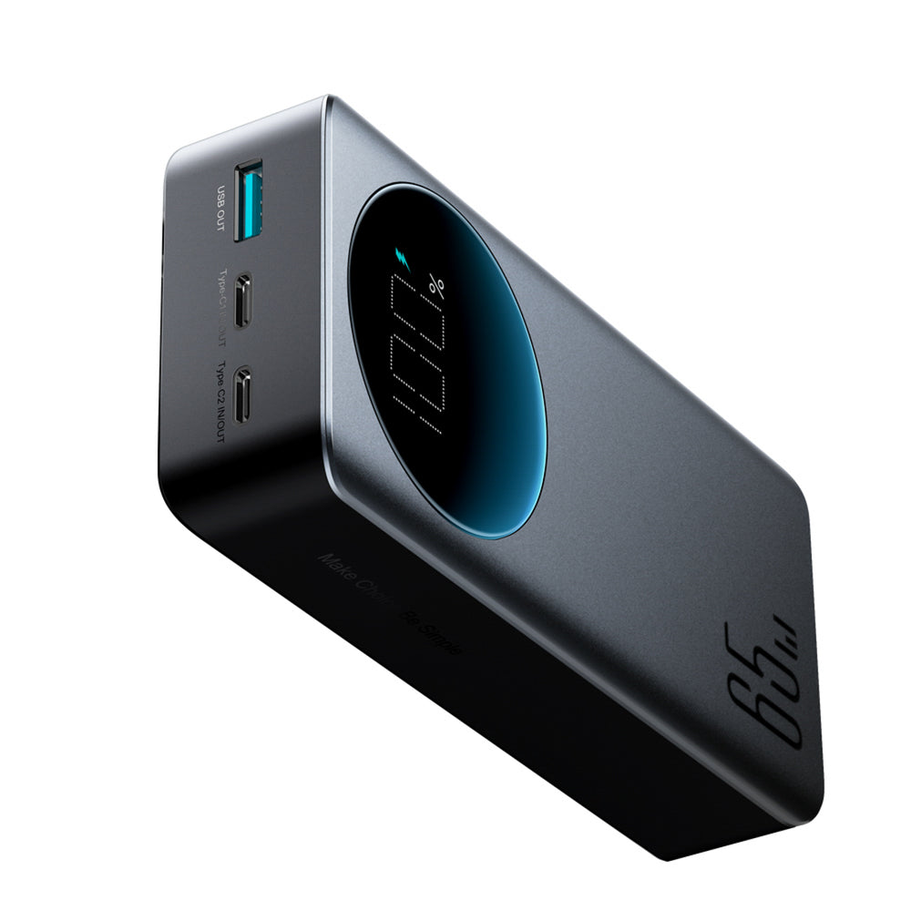 Joyroom JR-PBF05 Pro 30000mAh 65W Powerbank with Digital Display 2x USB-C 1x USB-A - Black