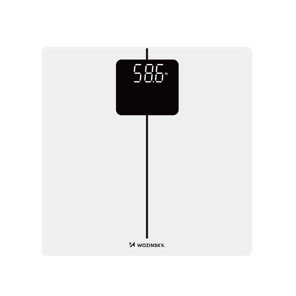 Wozinsky WIWL-180 Smart Bluetooth Bathroom Scale - White