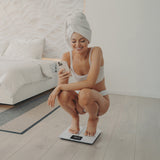 Wozinsky WIWL-180 Smart Bluetooth Bathroom Scale - White