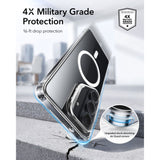 ESR Classic Hybrid Kickstand MagSafe Case til Samsung Galaxy S26+ - Gennemsigtig