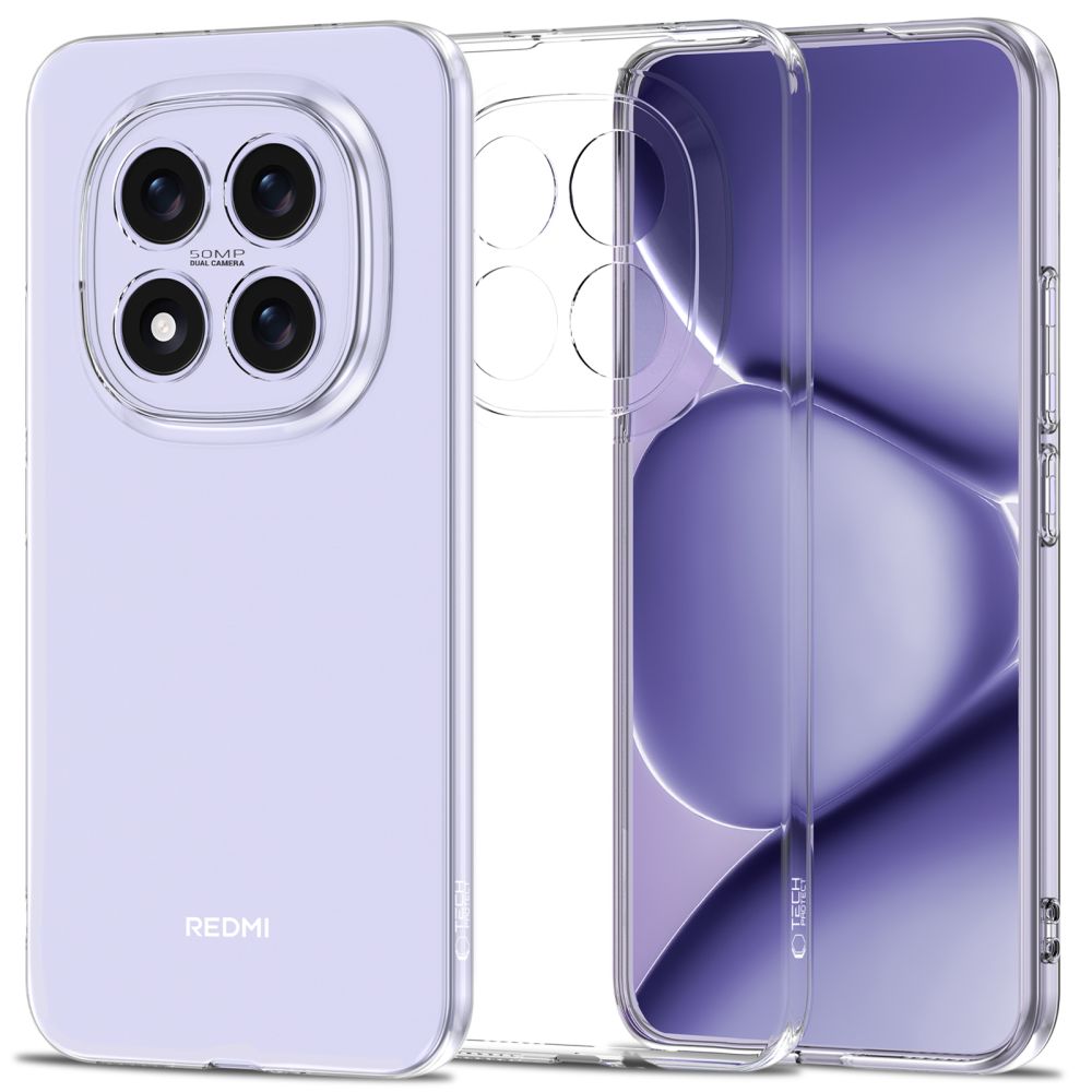 Tech-Protect FlexAir Case til Xiaomi Poco M8 Pro / Redmi Note 15 Pro+ 5G - gennemsigtigt