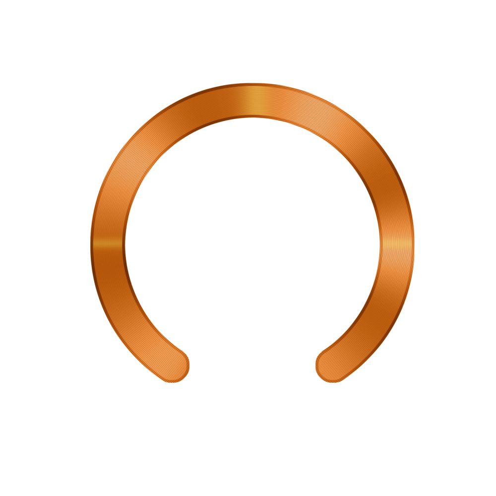 Tech-Protect MMP-210 MagSafe 2-pak magnetisk ring - orange / sort