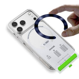 Tech-Protect MMP-210 MagSafe 2-pack Magnetisk Ring - Sølv / Navy Blue
