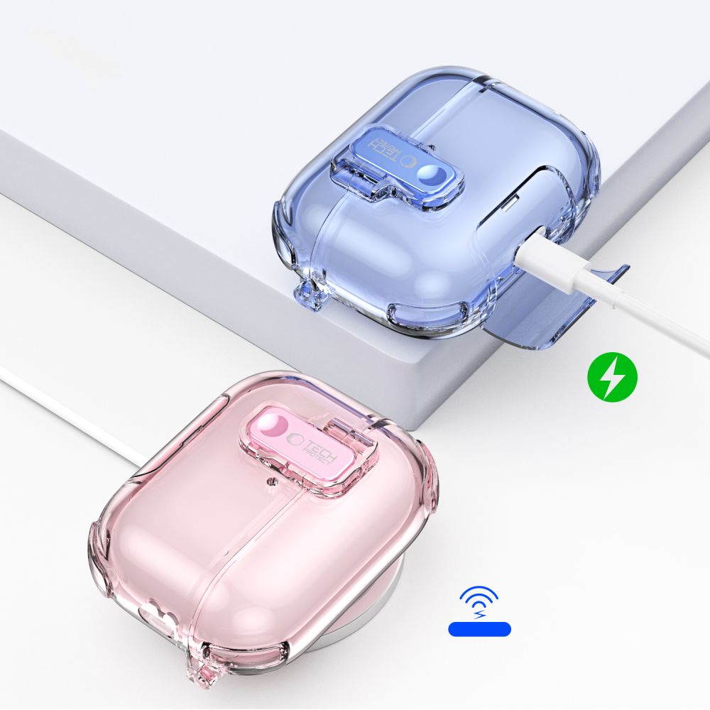 Tech-Protect Bounce Pro Case til AirPods Pro 3 - Pink