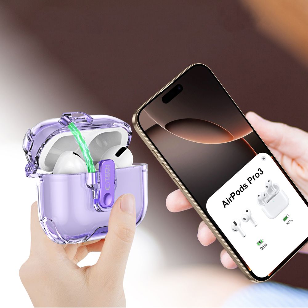 Tech-Protect Bounce Pro Case til AirPods Pro 3 - Pink