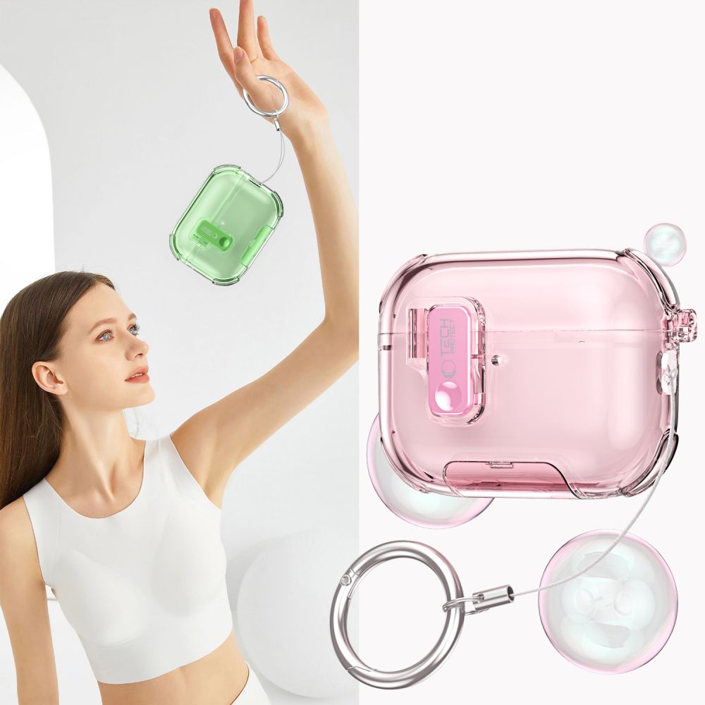 Tech-Protect Bounce Pro Case til AirPods Pro 3 - Grøn