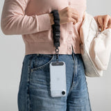 Ringke Holder & Puffer Hand Strap Phone Lanyard - sort