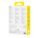 Baseus Airpow Lite 10000mAh 15W Power Bank with Baseus Simple USB-A - USB-C 30cm Cable - White