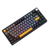 Machenike K600-B82W Wireless Mechanical Backlit Gaming Keyboard GR Silver Switch - Black
