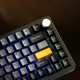 Machenike K600-B82W Wireless Mechanical Backlit Gaming Keyboard GR Silver Switch - Black