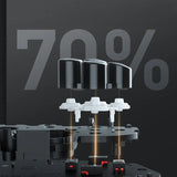 Machenike G5Pro Premium Edition trådløs spilkontroller med opladningsstation - sort og guld