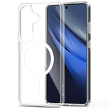 Tech-Protect FlexAir Hybrid MagSafe Case til Samsung Galaxy S26 - Gennemsigtig