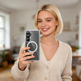 Tech-Protect FlexAir Hybrid MagSafe Case til Samsung Galaxy S26 - Gennemsigtig