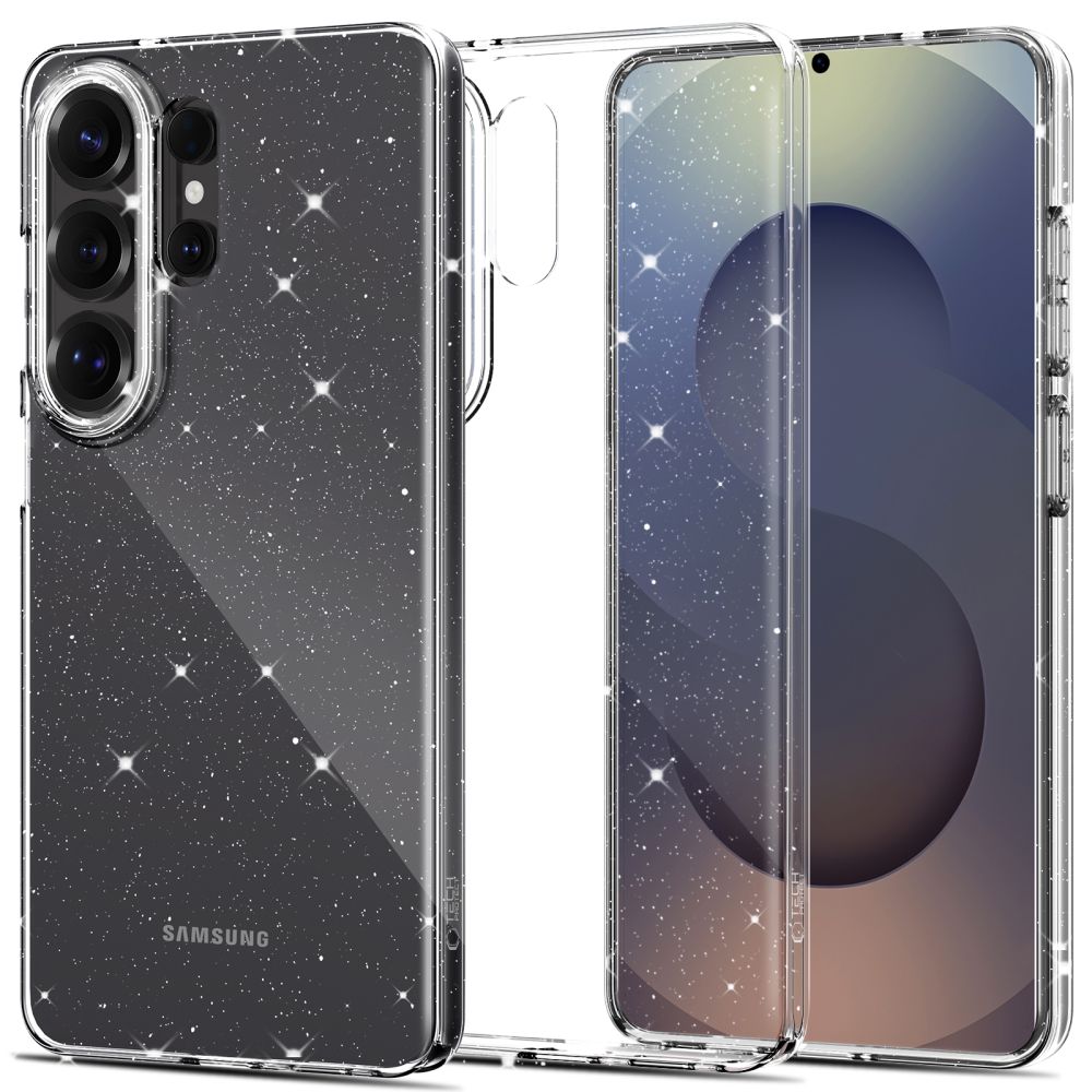 Tech-Protect FlexAir Case til Samsung Galaxy S26 Ultra - Clear og Glitter