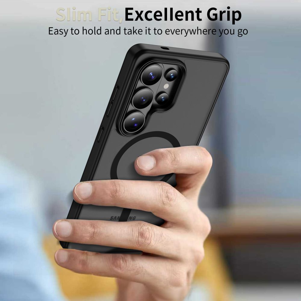 Tech-Protect Magmat MagSafe Case til Samsung Galaxy S26 Ultra - sort