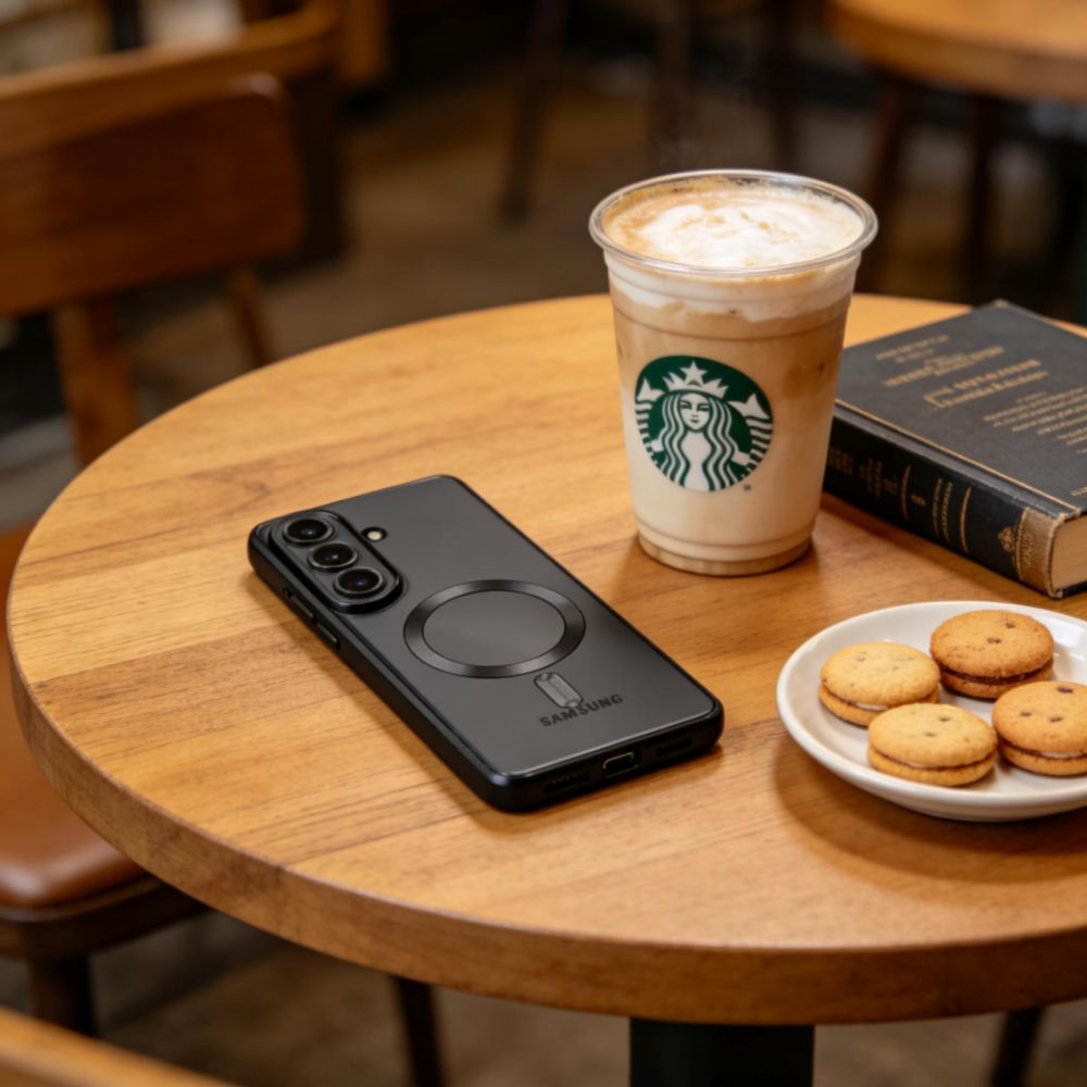 Tech-Protect MagFlex Case til Samsung Galaxy S26 - gennemsigtigt sort