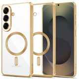 Tech-Protect MagFlex Case til Samsung Galaxy S26+ - gennemsigtigt guld