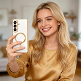 Tech-Protect MagFlex Case til Samsung Galaxy S26+ - gennemsigtigt guld