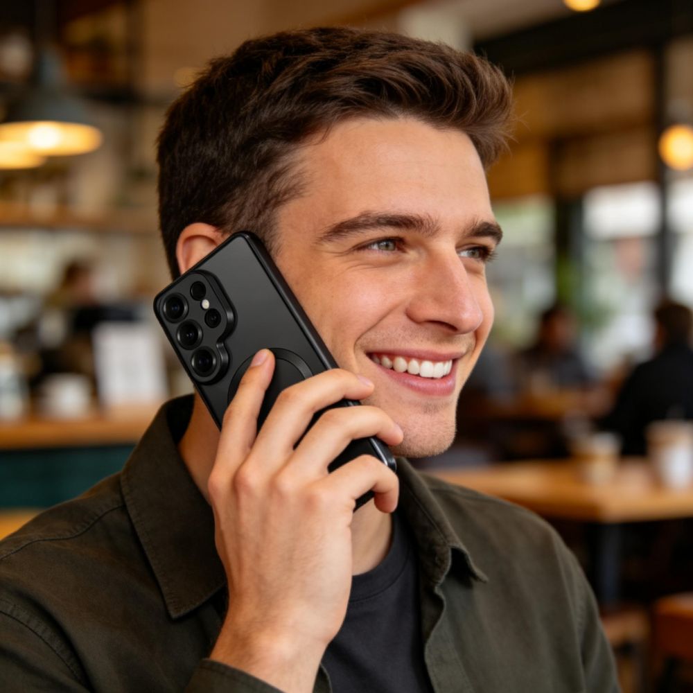 Tech-Protect MagFlex Case til Samsung Galaxy S26 Ultra - klar sort