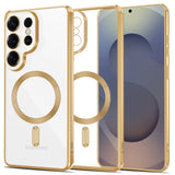 Tech-Protect MagFlex Case til Samsung Galaxy S26 Ultra - gennemsigtigt guld