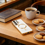 Tech-Protect MagFlex Case til Samsung Galaxy S26 Ultra - gennemsigtigt guld