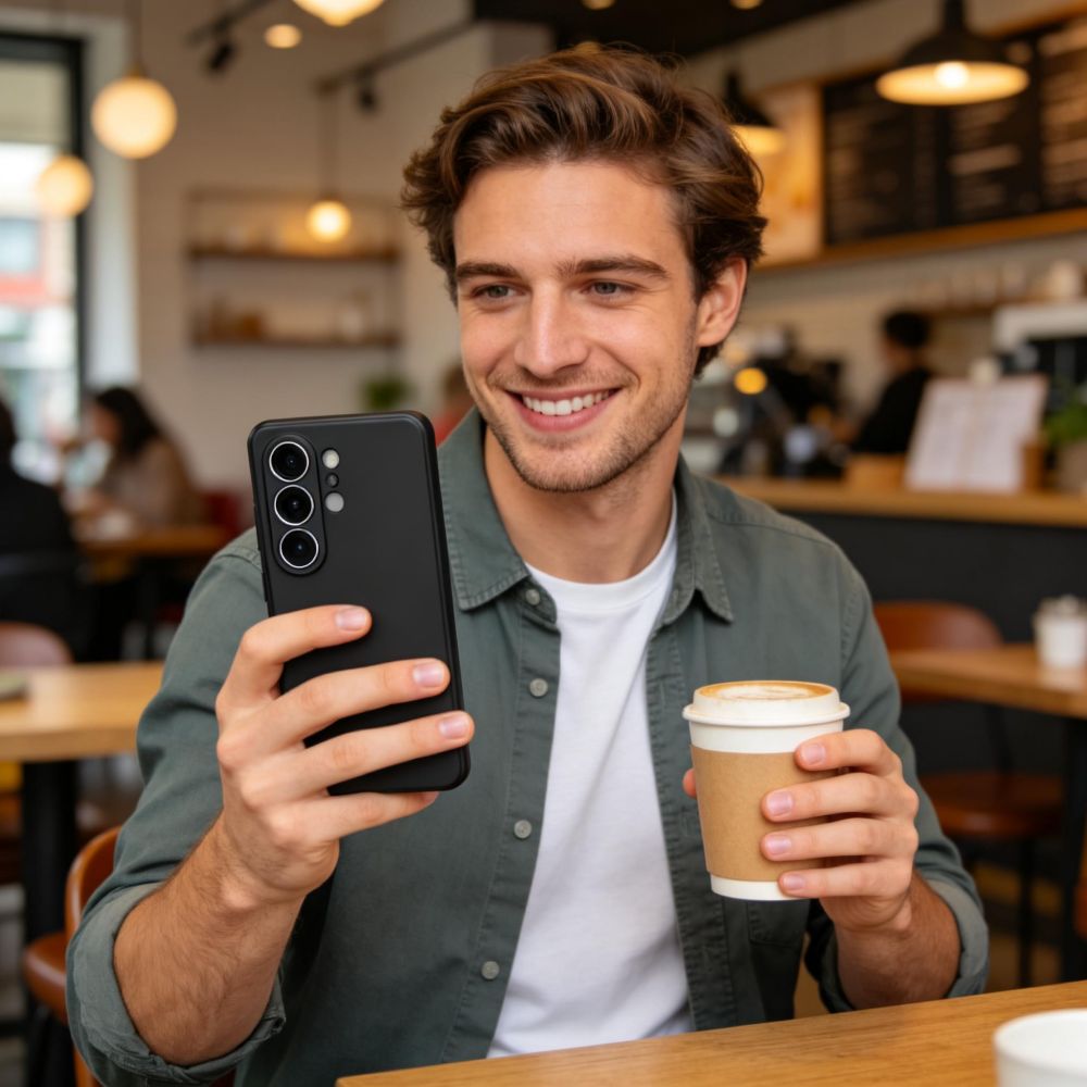 Tech-Protect Silicone MagSafe Case til Samsung Galaxy S26 Ultra - sort