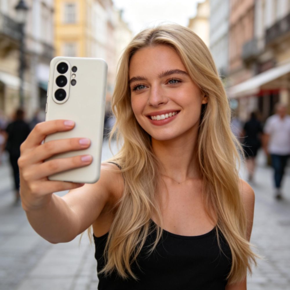 Tech-Protect Silicone MagSafe Case til Samsung Galaxy S26 Ultra - Beige