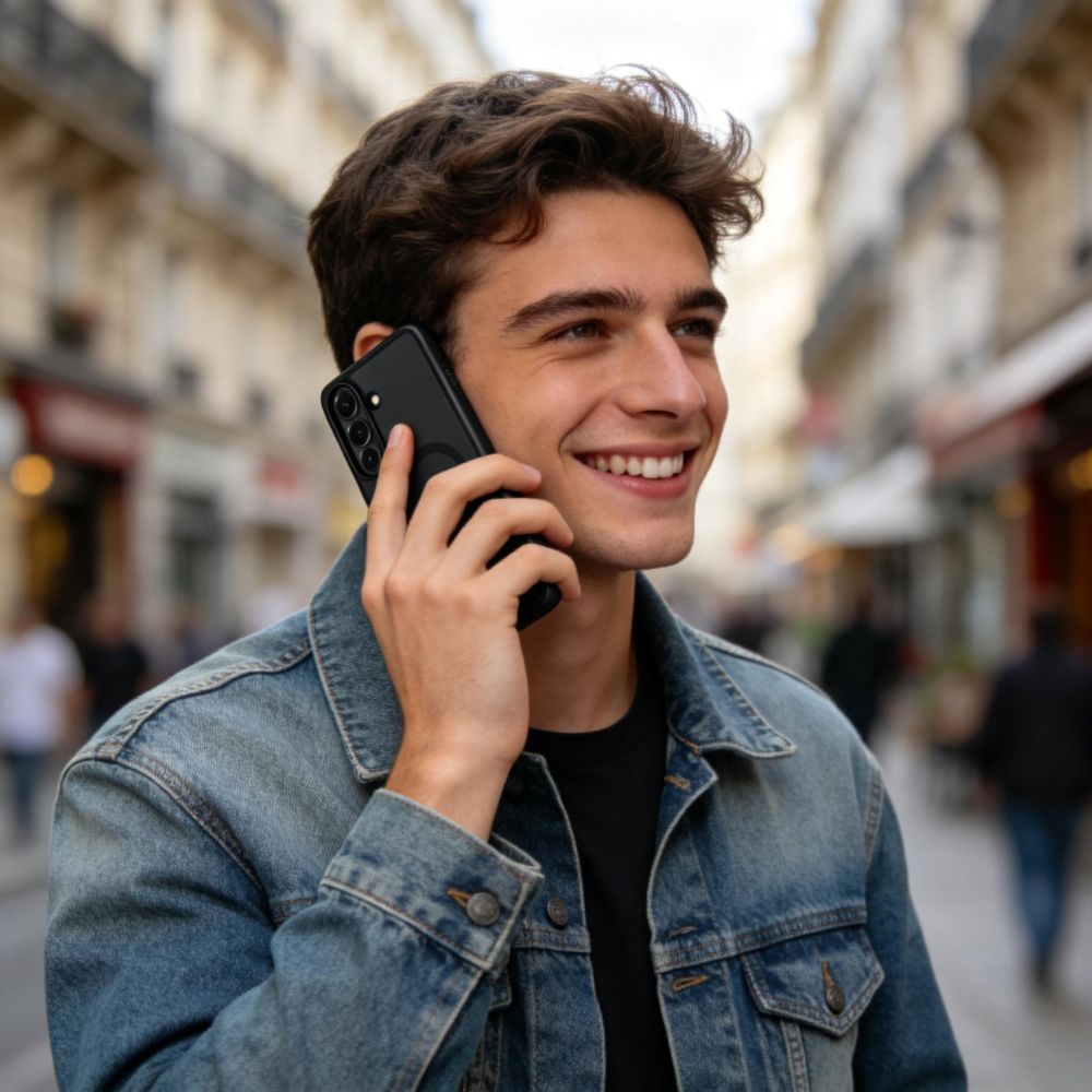 Tech-Protect MagPeak MagSafe-kasse til Samsung Galaxy S26 - sort