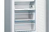 Bosch Serie 2 KGN36NLEA køle-/fryseskab Fritstående 305 L Rustfrit stål